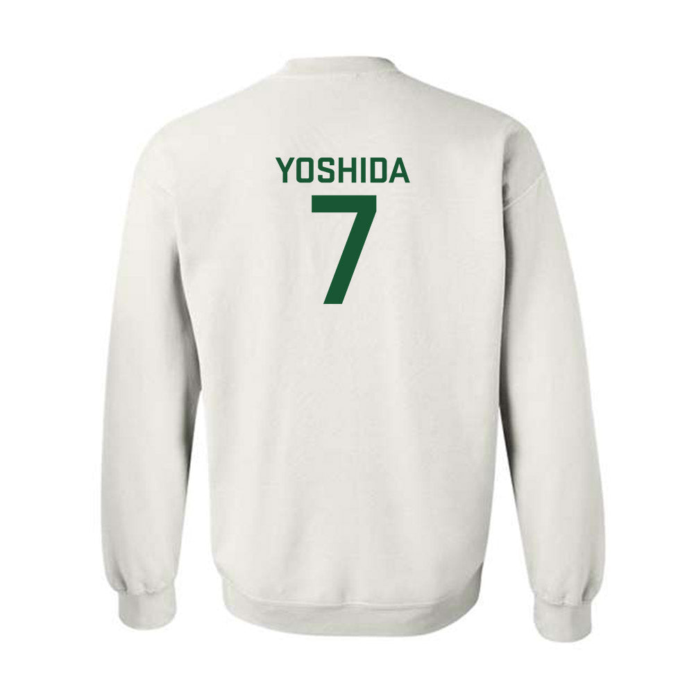 Colorado State - NCAA Women's Soccer : Ali Yoshida - White Replica Shersey Sweatshirt