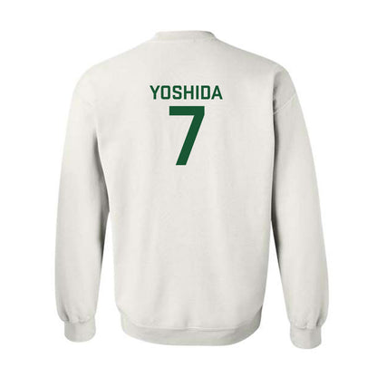 Colorado State - NCAA Women's Soccer : Ali Yoshida - White Replica Shersey Sweatshirt