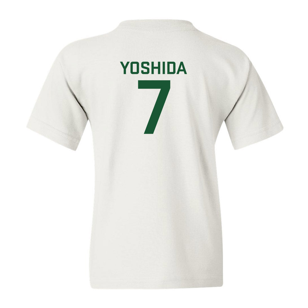 Colorado State - NCAA Women's Soccer : Ali Yoshida - White Replica Shersey Youth T-Shirt