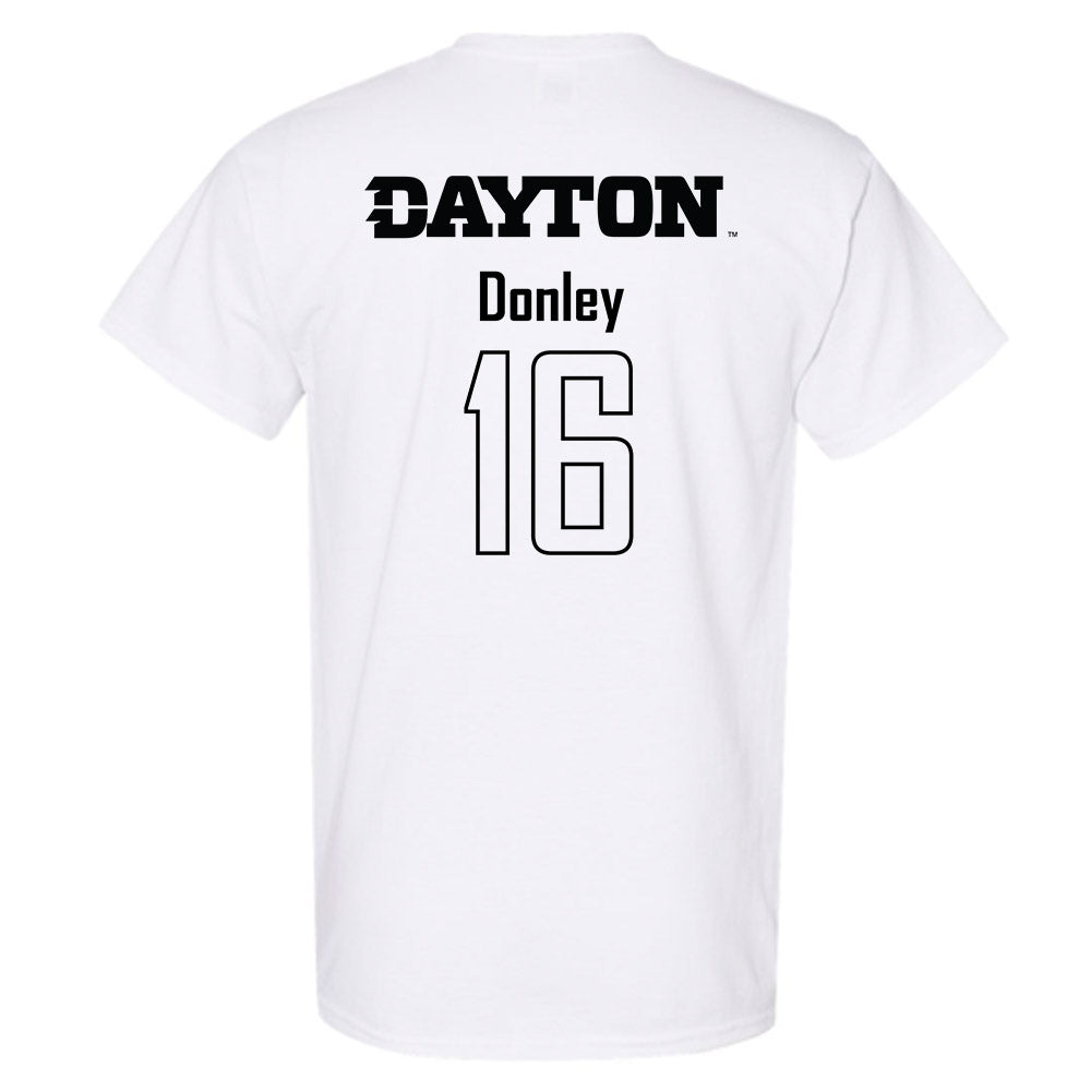 Dayton - NCAA Women's Soccer : Alicia Donley - White Replica Shersey Short Sleeve T-Shirt