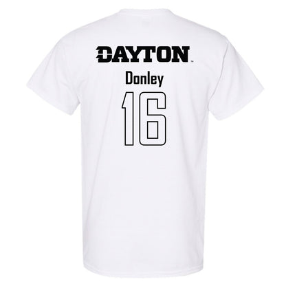 Dayton - NCAA Women's Soccer : Alicia Donley - White Replica Shersey Short Sleeve T-Shirt