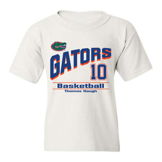 Florida - NCAA Men's Basketball : Thomas Haugh - Youth T-Shirt Classic Shersey