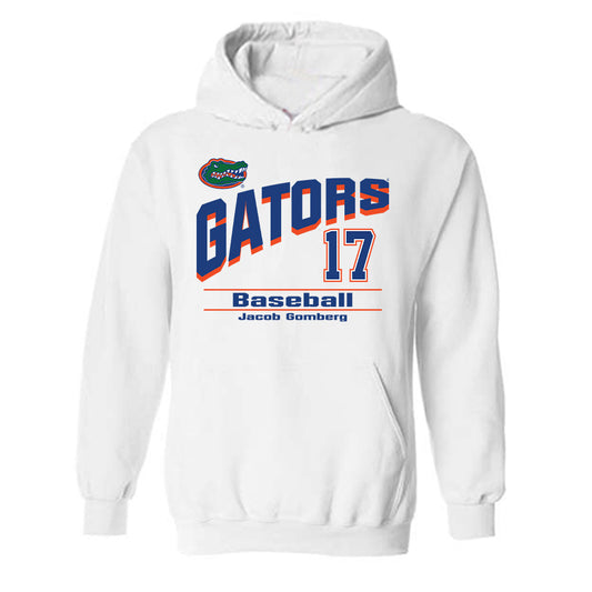 Florida - NCAA Baseball : Jacob Gomberg - Hooded Sweatshirt Classic Shersey