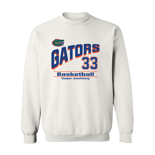 Florida - NCAA Men's Basketball : Cooper Josefsberg - Crewneck Sweatshirt Classic Shersey