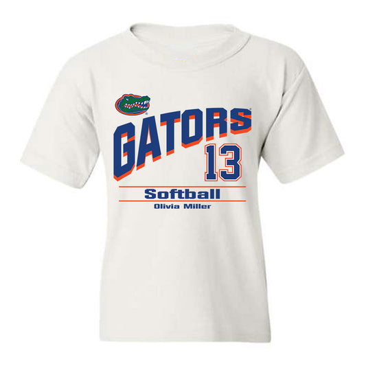 Florida - NCAA Softball : Olivia Miller - Youth T-Shirt Classic Shersey