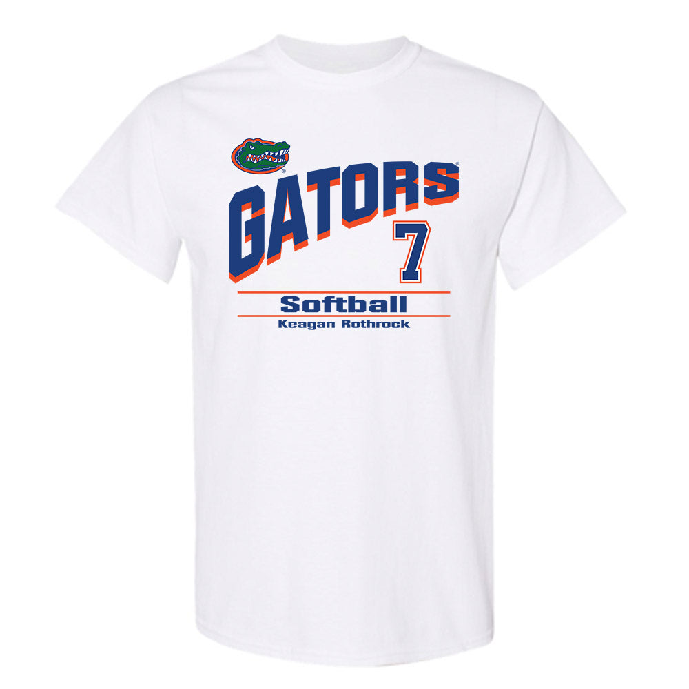 Florida - NCAA Softball : Keagan Rothrock - T-Shirt Classic Shersey