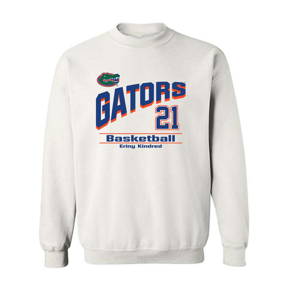 Florida - NCAA Women's Basketball : Eriny Kindred - Crewneck Sweatshirt Classic Shersey