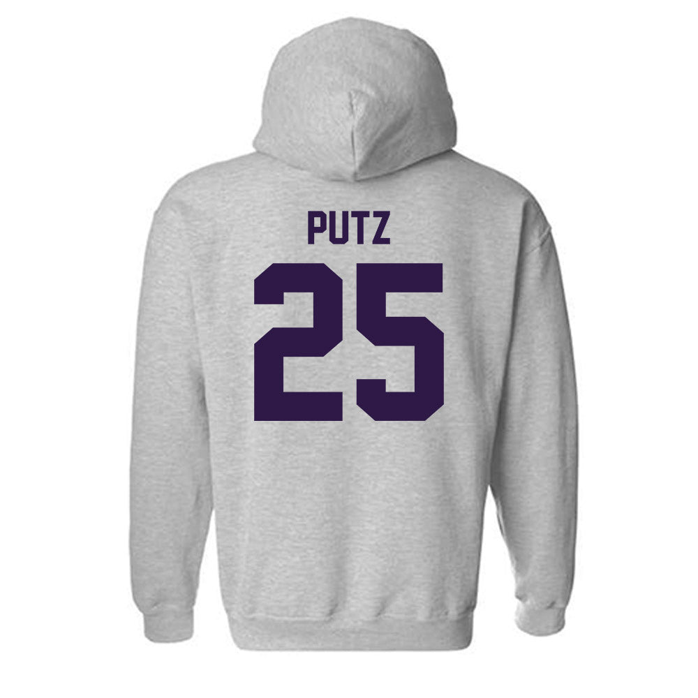 Kansas State - NCAA Baseball : Rohan Putz - Hooded Sweatshirt Classic Shersey