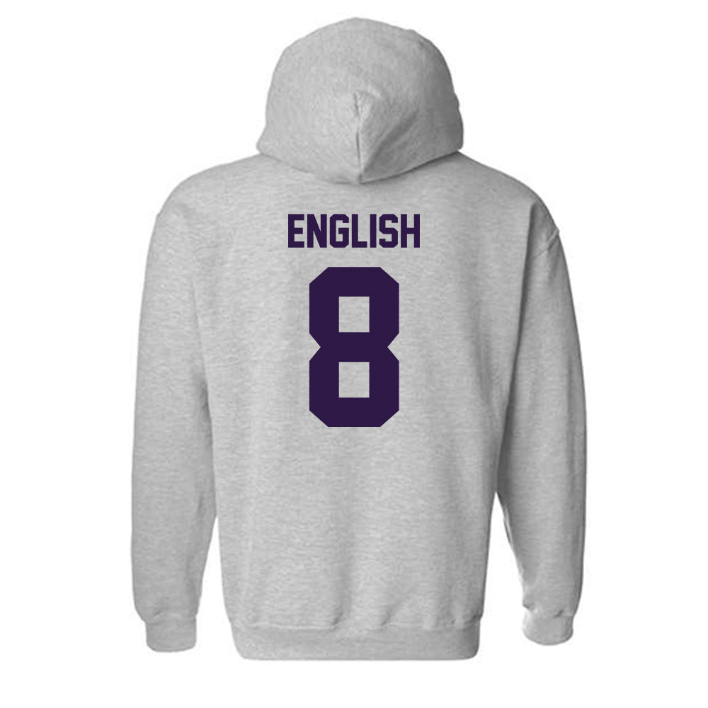 Kansas State - NCAA Baseball : Nick English - Hooded Sweatshirt Classic Shersey