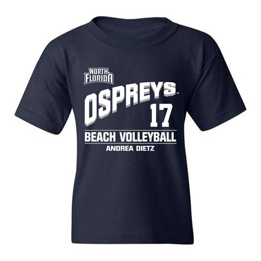 UNF - NCAA Beach Volleyball : Andrea Dietz - Youth T-Shirt Classic Fashion Shersey