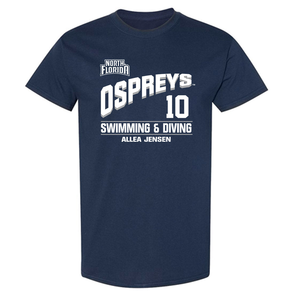 UNF - NCAA Women's Swimming & Diving : Allea Jensen - T-Shirt Classic Fashion Shersey