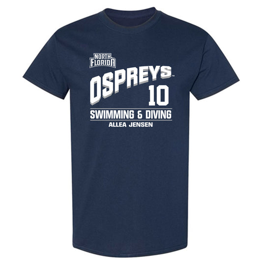 UNF - NCAA Women's Swimming & Diving : Allea Jensen - T-Shirt Classic Fashion Shersey