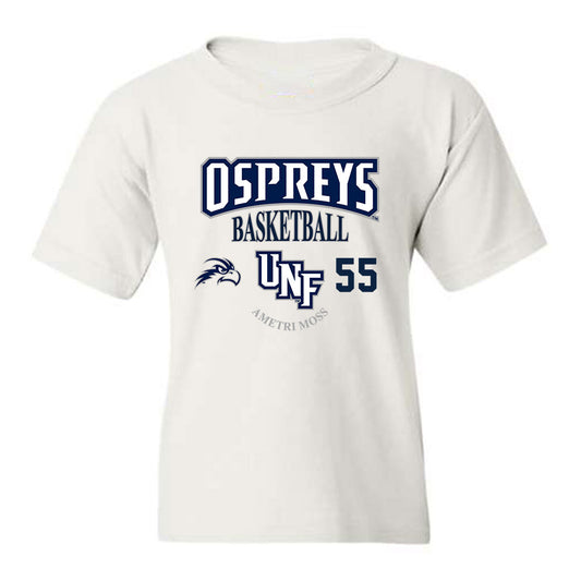 UNF - NCAA Men's Basketball : Ametri Moss - Youth T-Shirt Classic Fashion Shersey