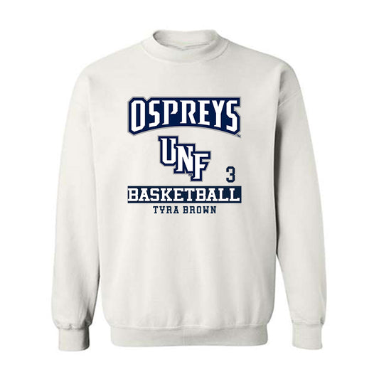 UNF - NCAA Women's Basketball : Tyra Brown - Crewneck Sweatshirt Classic Fashion Shersey