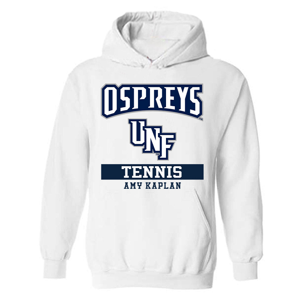 UNF - NCAA Women's Tennis : Amy Kaplan - Hooded Sweatshirt Classic Fashion Shersey