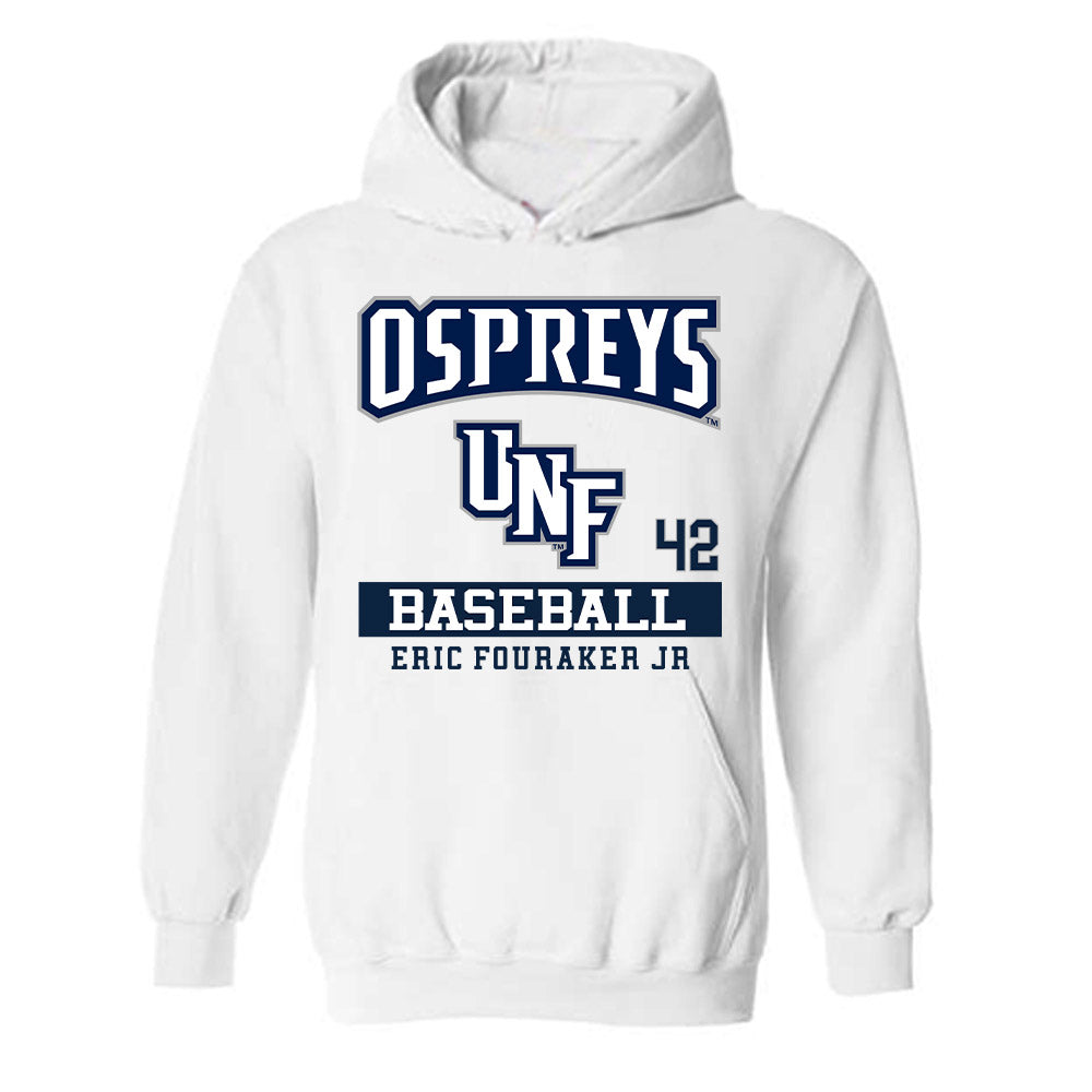 UNF - NCAA Baseball : Eric Fouraker Jr - Hooded Sweatshirt Classic Fashion Shersey