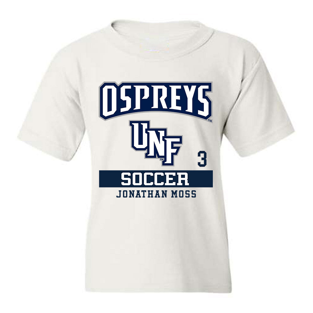 UNF - NCAA Men's Soccer : Jonathan Moss - Youth T-Shirt Classic Fashion Shersey