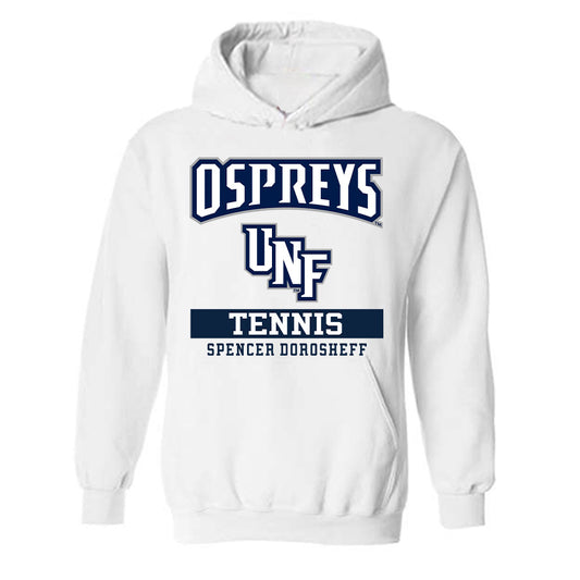 UNF - NCAA Men's Tennis : Spencer Dorosheff - Hooded Sweatshirt Classic Fashion Shersey