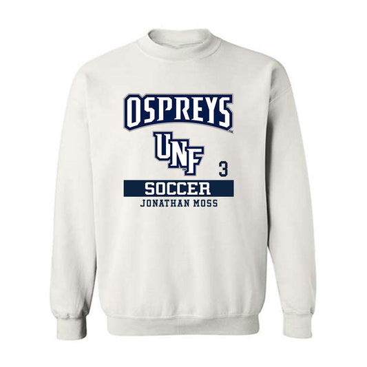 UNF - NCAA Men's Soccer : Jonathan Moss - Crewneck Sweatshirt Classic Fashion Shersey