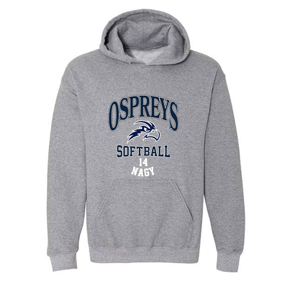 UNF - NCAA Softball : Marley Nagy - Hooded Sweatshirt Classic Fashion Shersey