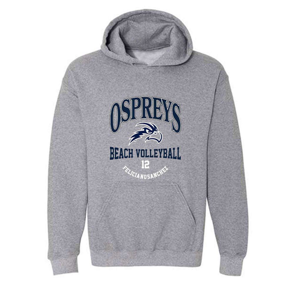 UNF - NCAA Beach Volleyball : Mariana Feliciano-Sanchez - Hooded Sweatshirt Classic Fashion Shersey