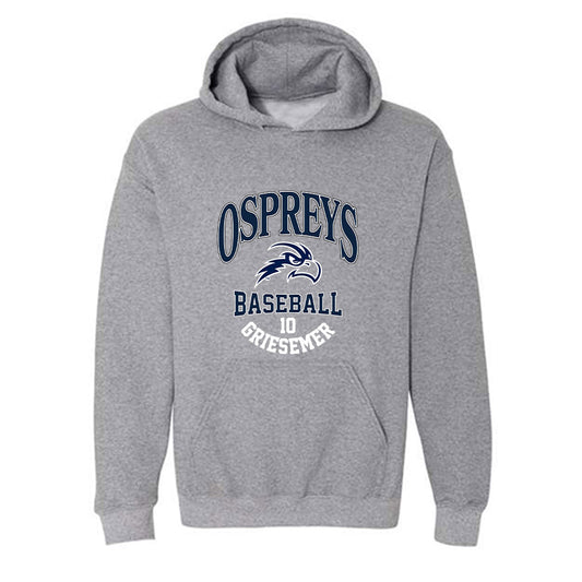 UNF - NCAA Baseball : Scott Griesemer - Hooded Sweatshirt Classic Fashion Shersey