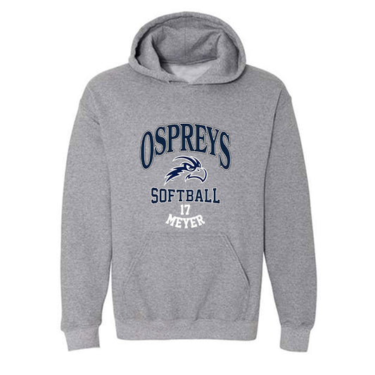 UNF - NCAA Softball : Jordyn Meyer - Hooded Sweatshirt Classic Fashion Shersey