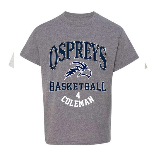 UNF - NCAA Men's Basketball : Trent Coleman - Youth T-Shirt Classic Fashion Shersey