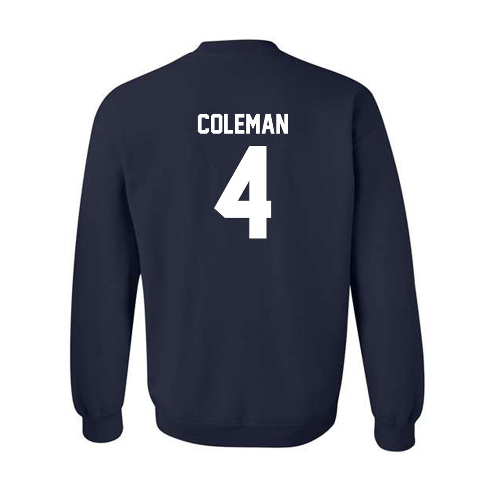 UNF - NCAA Men's Basketball : Trent Coleman - Crewneck Sweatshirt Classic Shersey