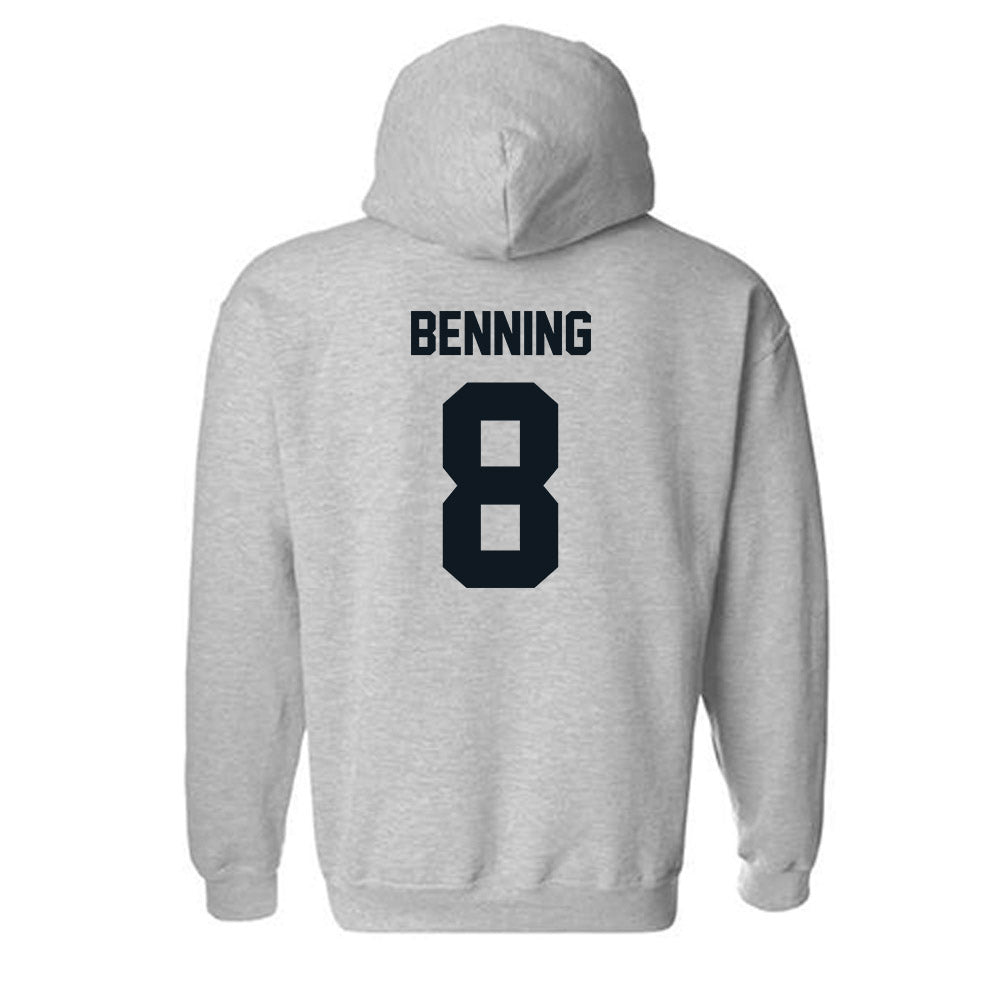UNF - NCAA Softball : Allison Benning - Hooded Sweatshirt Classic Shersey