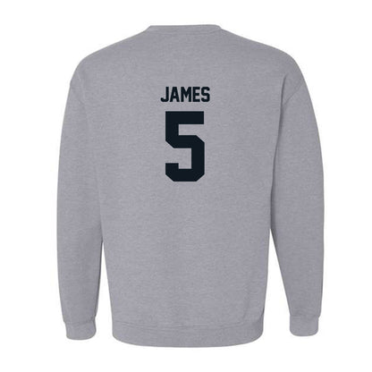 UNF - NCAA Men's Basketball : Dorian James - Crewneck Sweatshirt Classic Shersey