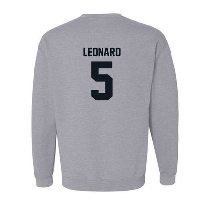 UNF - NCAA Baseball : Cal Leonard - Crewneck Sweatshirt Classic Shersey