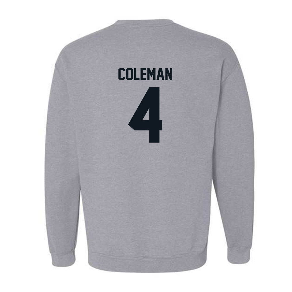 UNF - NCAA Men's Basketball : Trent Coleman - Crewneck Sweatshirt Classic Shersey