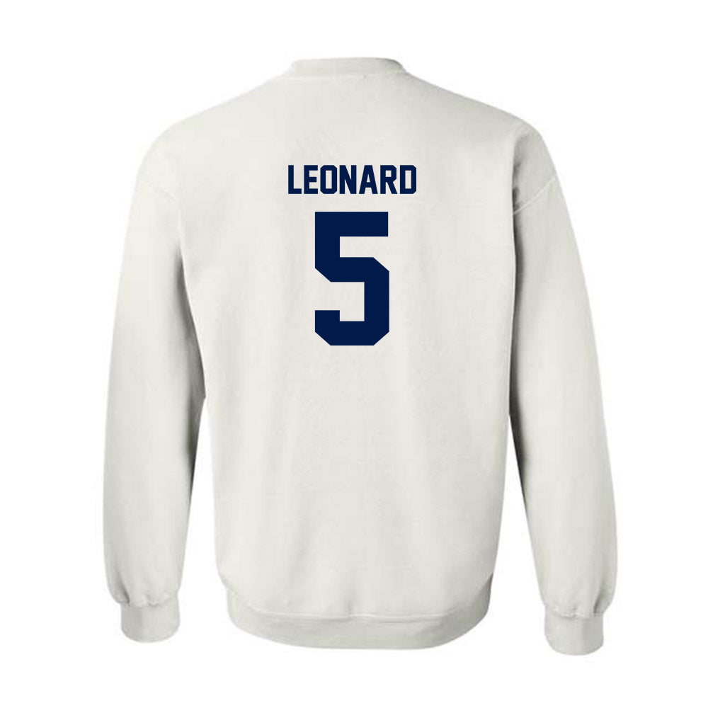 UNF - NCAA Baseball : Cal Leonard - Crewneck Sweatshirt Classic Shersey