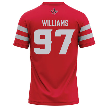 Louisiana - NCAA Football : Lance Williams - Red Jersey