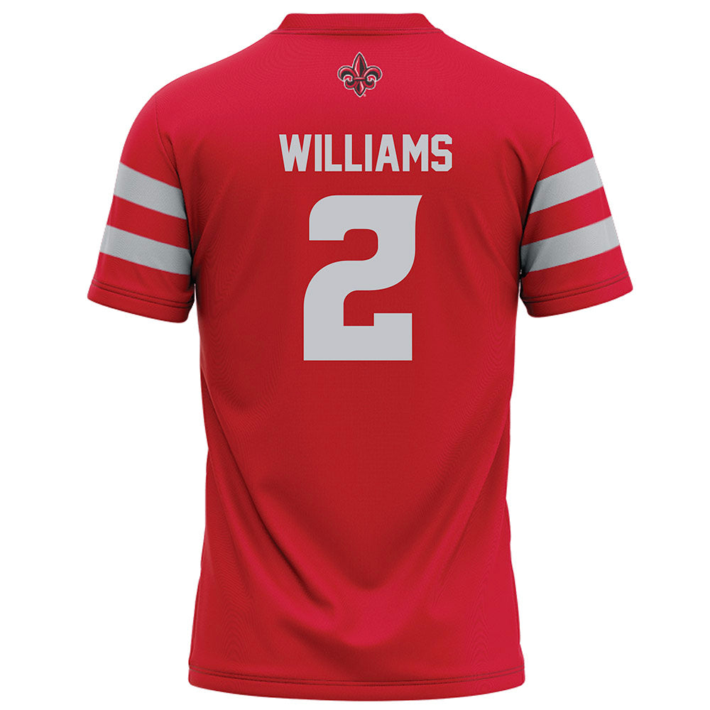 Louisiana - NCAA Football : Jasper Williams - Red Jersey