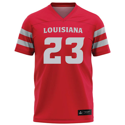 Louisiana - NCAA Football : Jeremiah Moses - Red Football Jersey