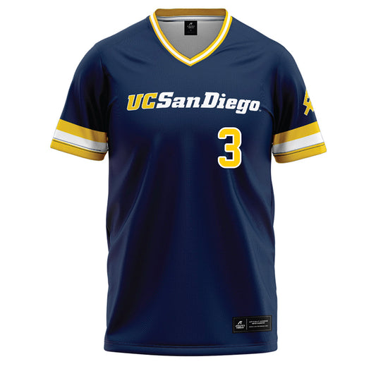 UCSD - NCAA Softball : Alexa DeMarse - Softball Jersey Baseball Jersey Replica Jersey