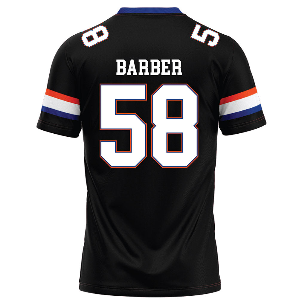 Florida - NCAA Football : Austin Barber - Black Fashion Jersey