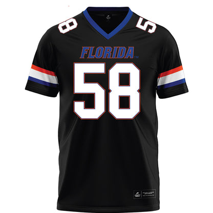 Florida - NCAA Football : Austin Barber - Black Fashion Jersey