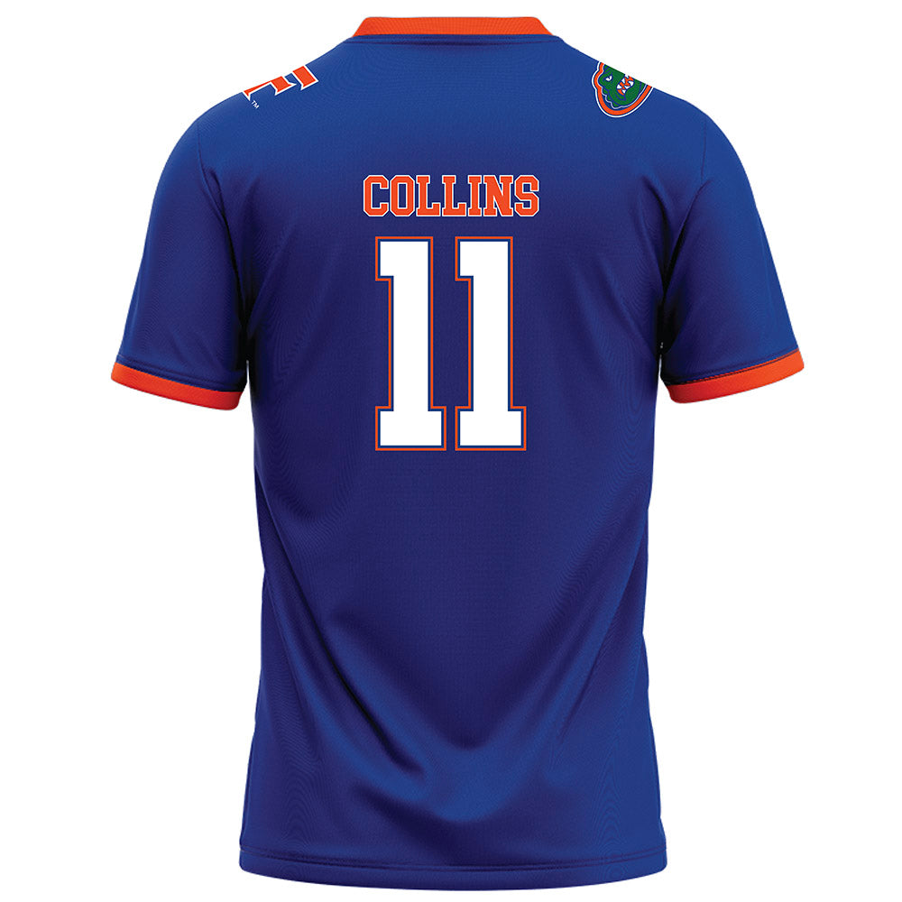 Florida - NCAA Football : Kelby Collins - Royal Fashion Jersey