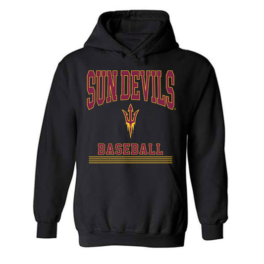 Arizona State - NCAA Baseball : Trey Newman - Hooded Sweatshirt Classic Fashion Shersey