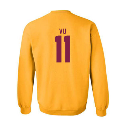 Arizona State - NCAA Baseball : Kien Vu - Crewneck Sweatshirt Classic Shersey