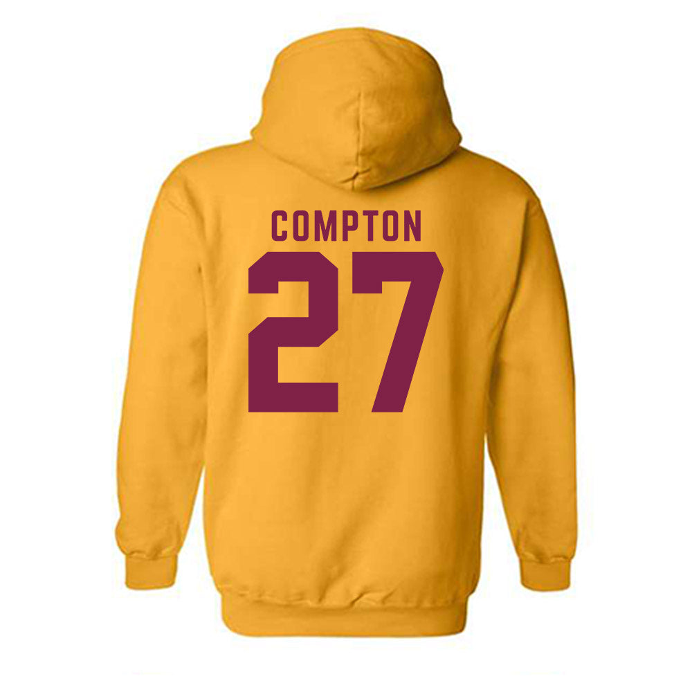 Arizona State - NCAA Baseball : Brandon Compton - Hooded Sweatshirt Classic Shersey