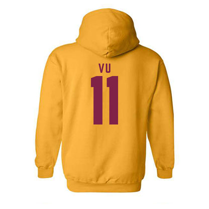 Arizona State - NCAA Baseball : Kien Vu - Hooded Sweatshirt Classic Shersey