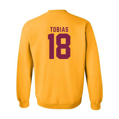 Arizona State - NCAA Baseball : Jacob Tobias - Crewneck Sweatshirt Classic Shersey