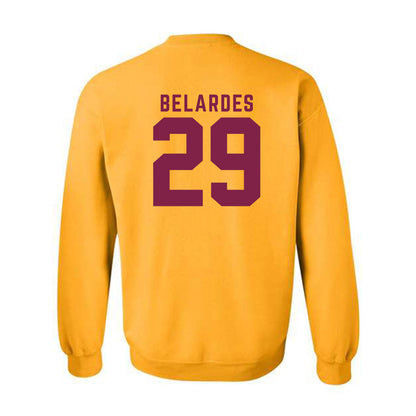 Arizona State - NCAA Baseball : Alec Belardes - Crewneck Sweatshirt Classic Shersey