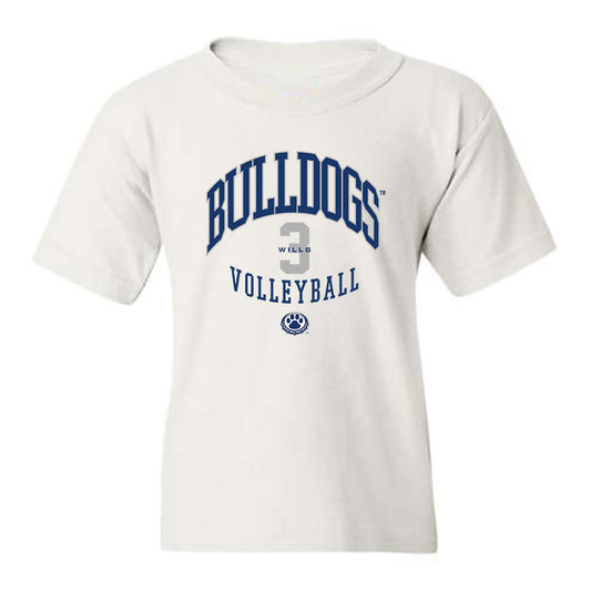 Drake - NCAA Women's Volleyball : Jada Wills - Classic Fashion Shersey Youth T-Shirt