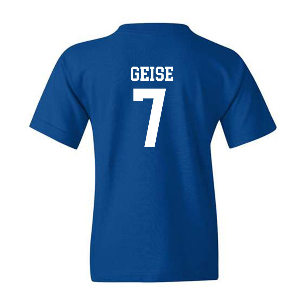 Drake - NCAA Women's Volleyball : Madison Geise - Royal Classic Shersey Youth T-Shirt