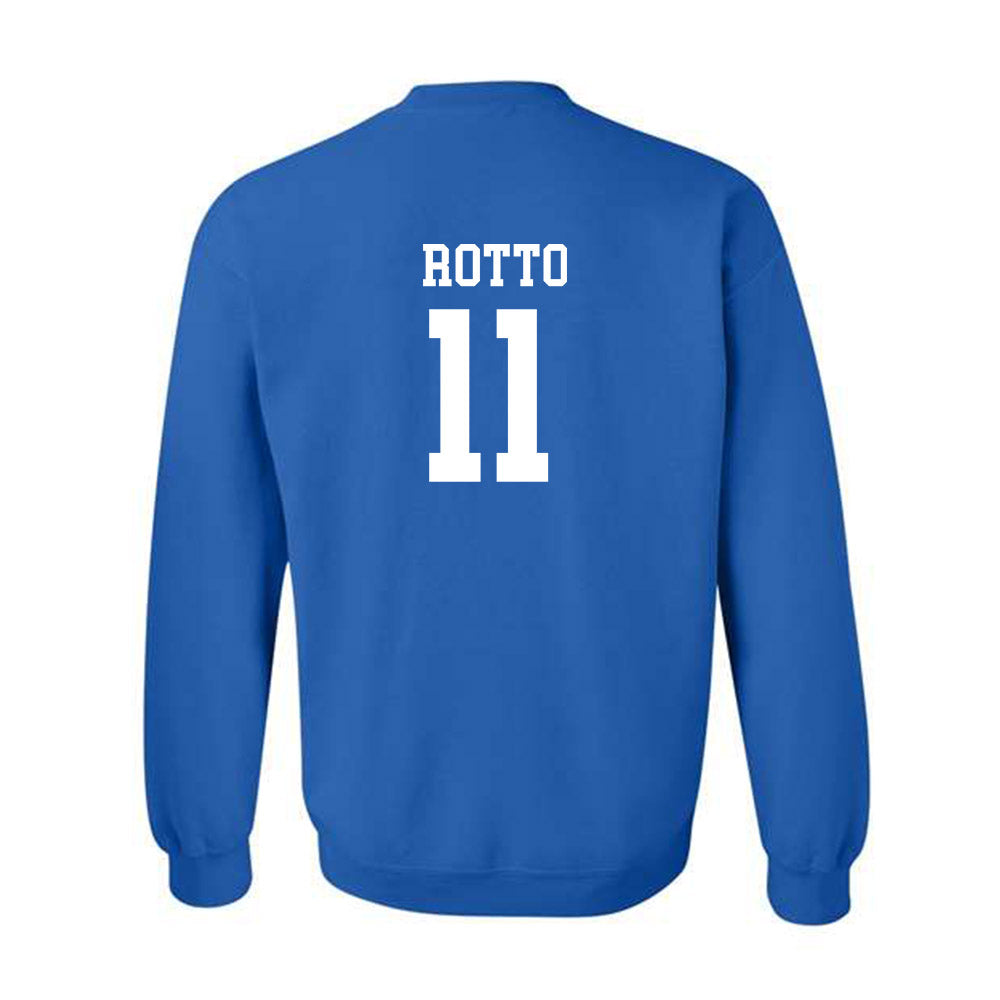 Drake - NCAA Women's Volleyball : Thea Rotto - Royal Classic Shersey Sweatshirt